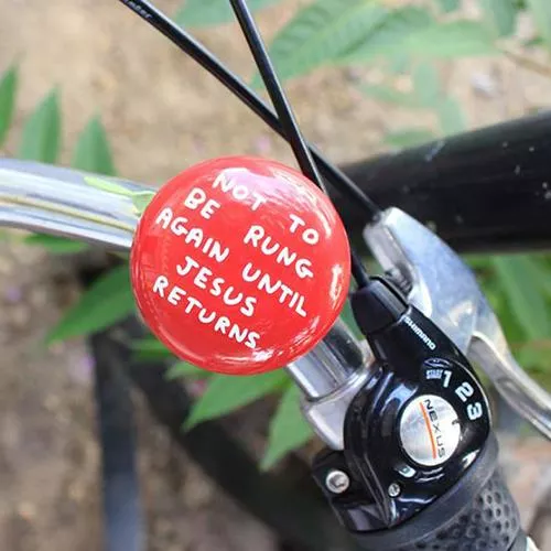Jesus Bike Bell by David Shrigley