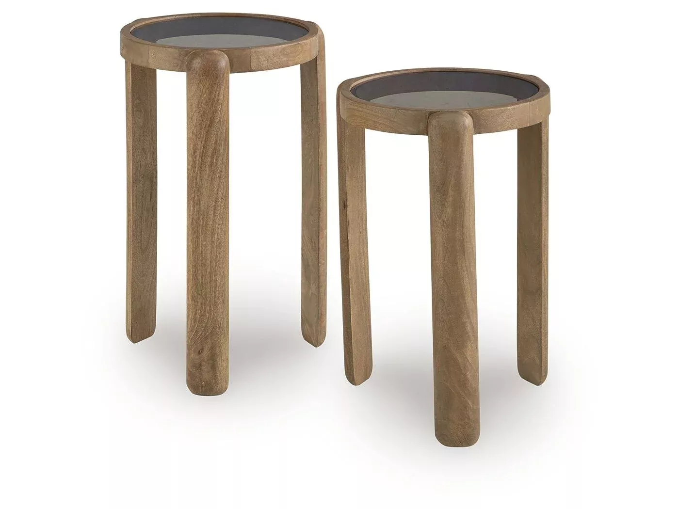 Jossor - Accent Table Set (Set of 2) - Light Brown
