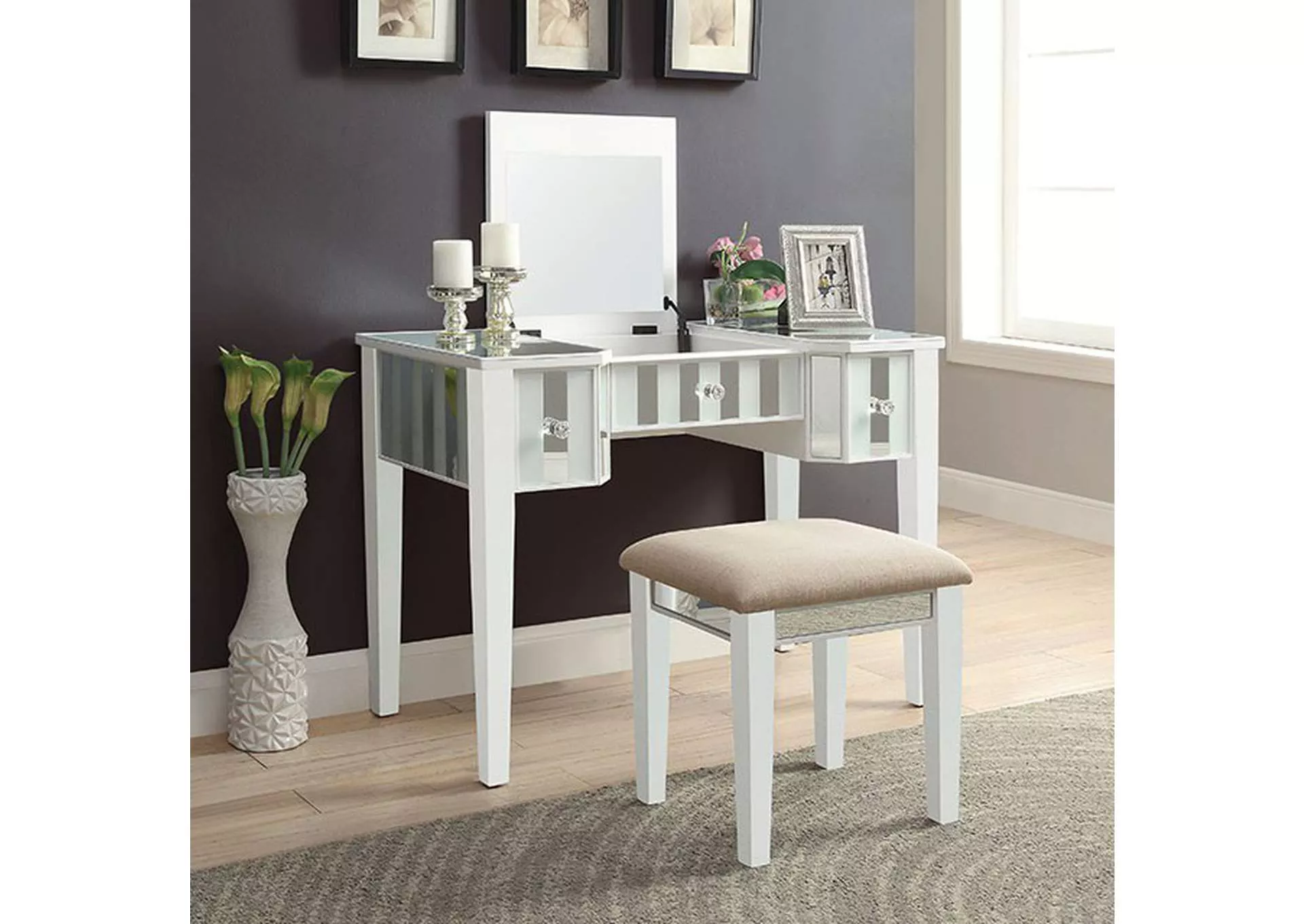 Joyce - Vanity w/ Stool