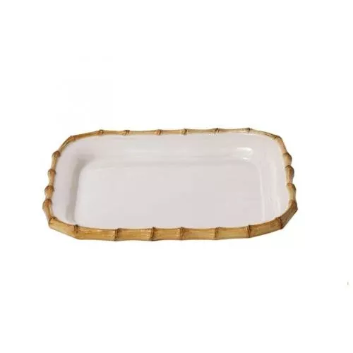 Juliska Classic Bamboo 12" Rectangular Platter