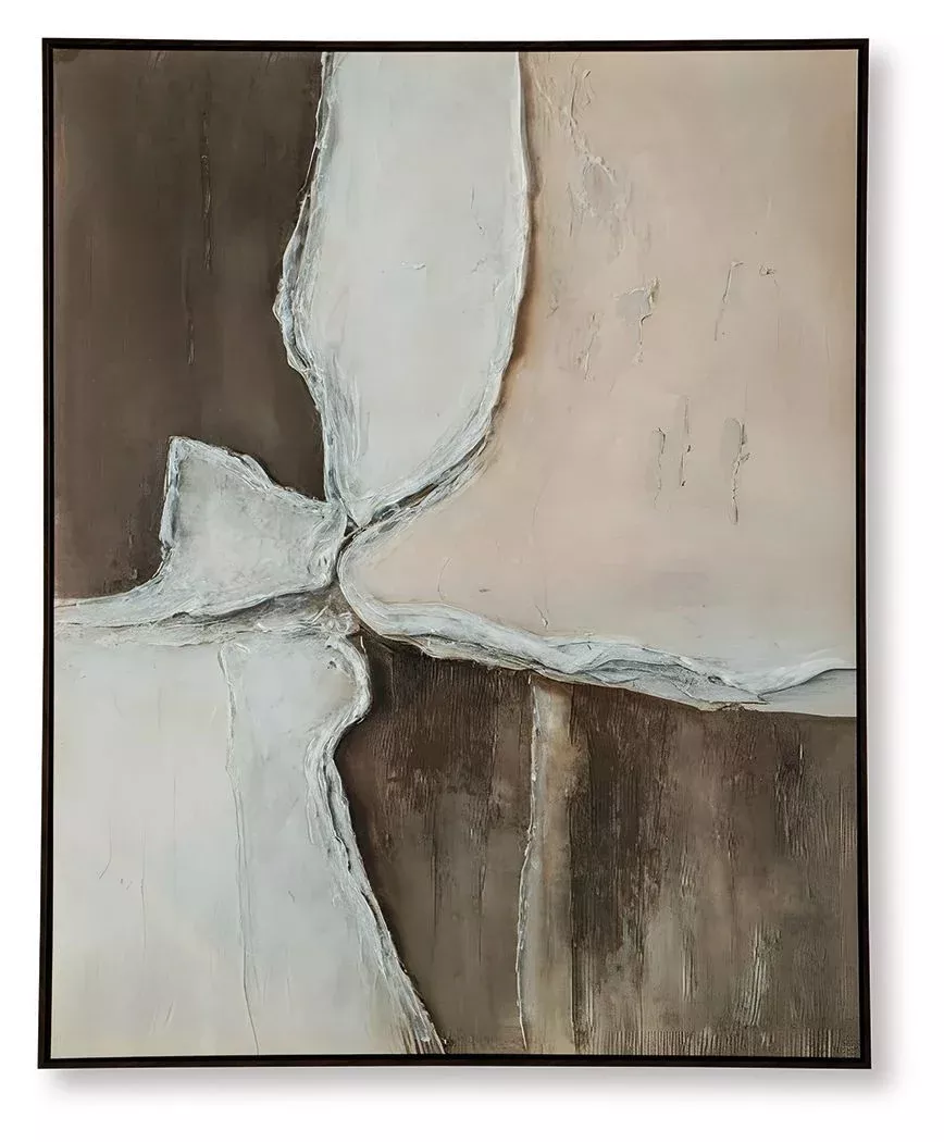 Junward - Wall Art - Brown / Tan / White