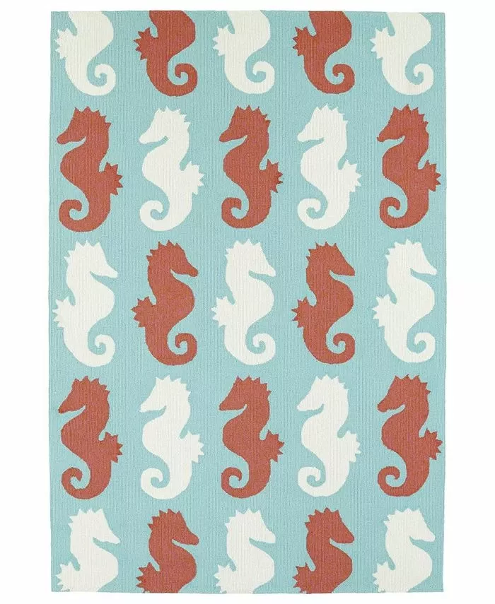 Kaleen Sea Isle SEA03-86 Multi 7’6 X 9′ Area Rug