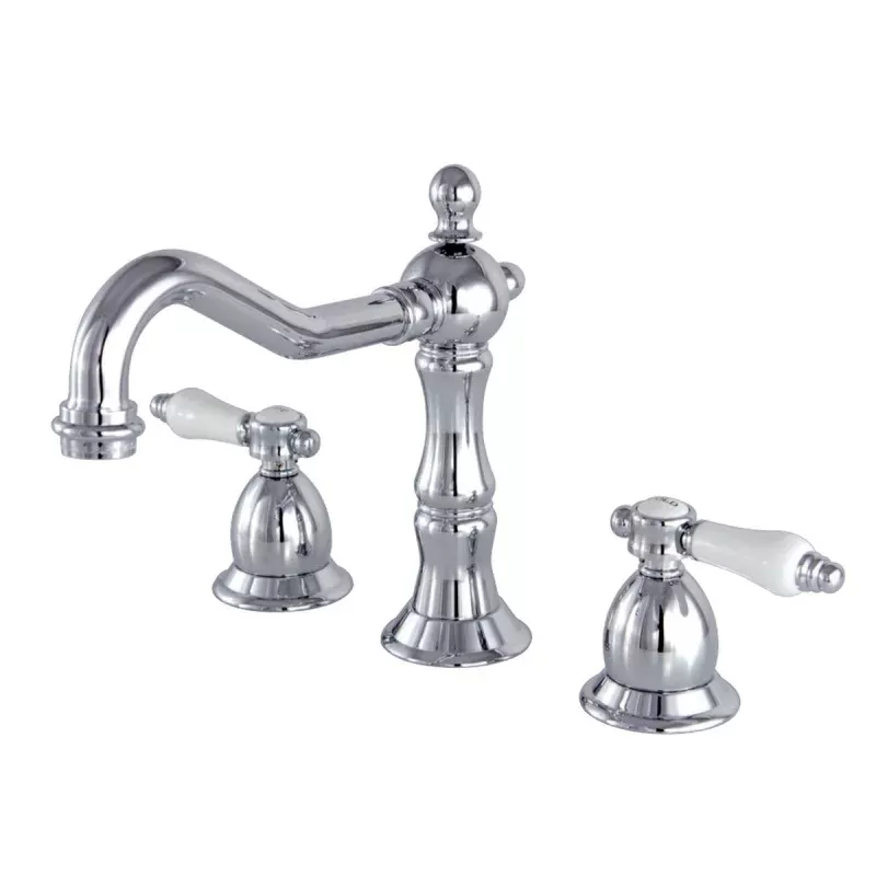 Kingston Brass Deck Mount 8" Widespread Bathroom Faucet