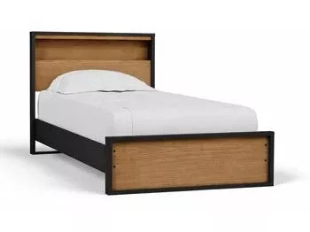 Kozmour - Bookcase Complete Bed Frame