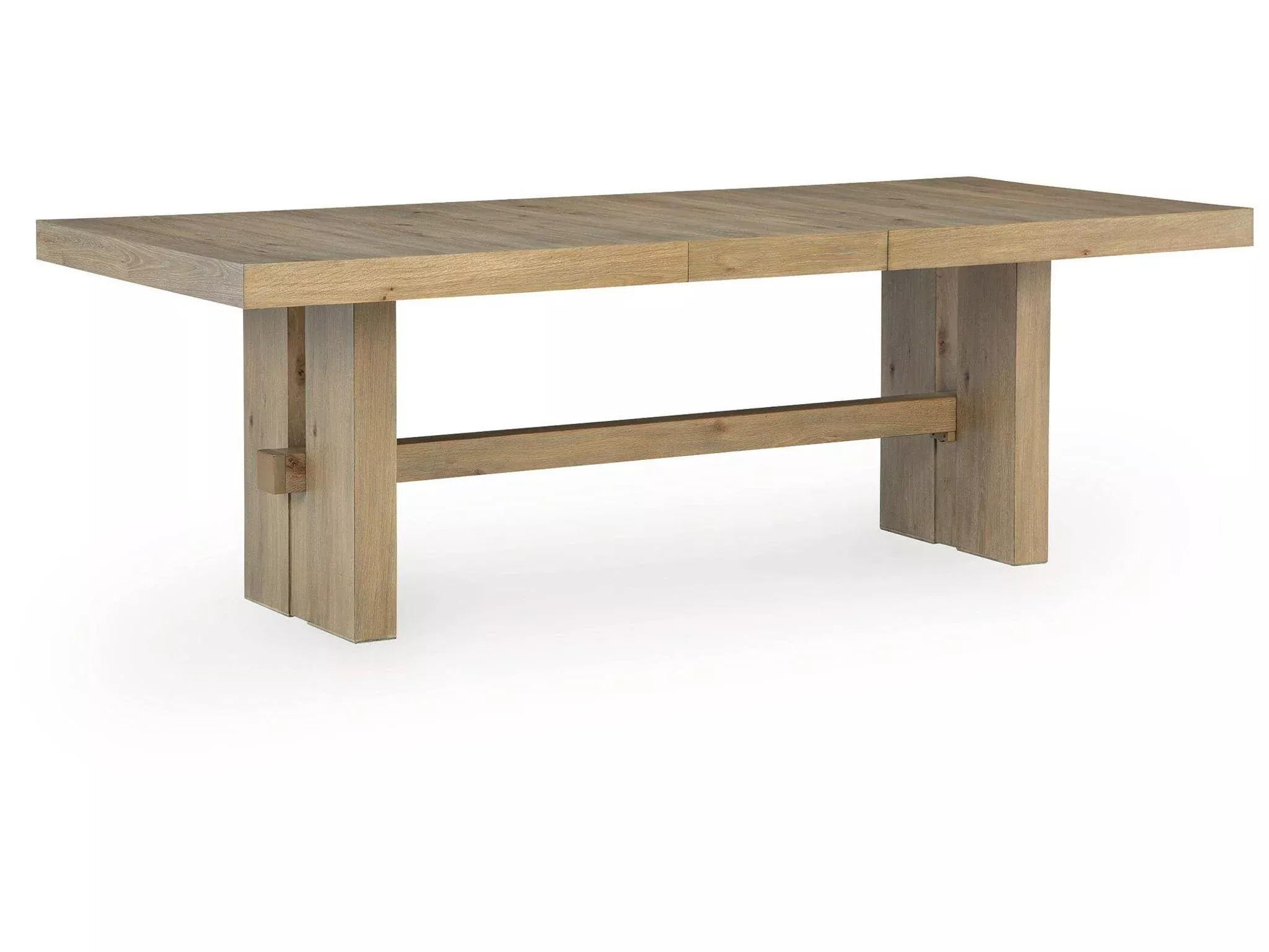 Lasinger - Rectangular Dining Room Extension Table - Light Brown