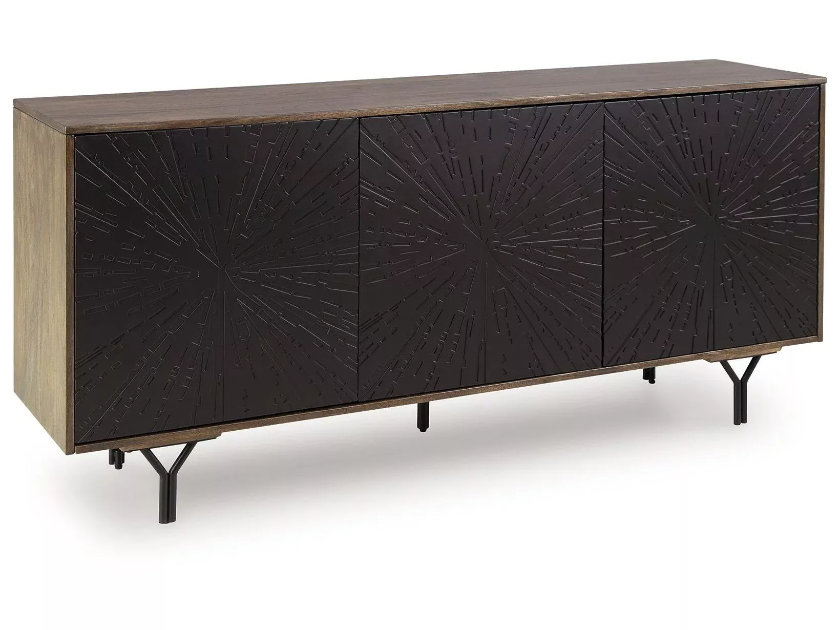 Lavinmont - Accent Cabinet - Multi Brown