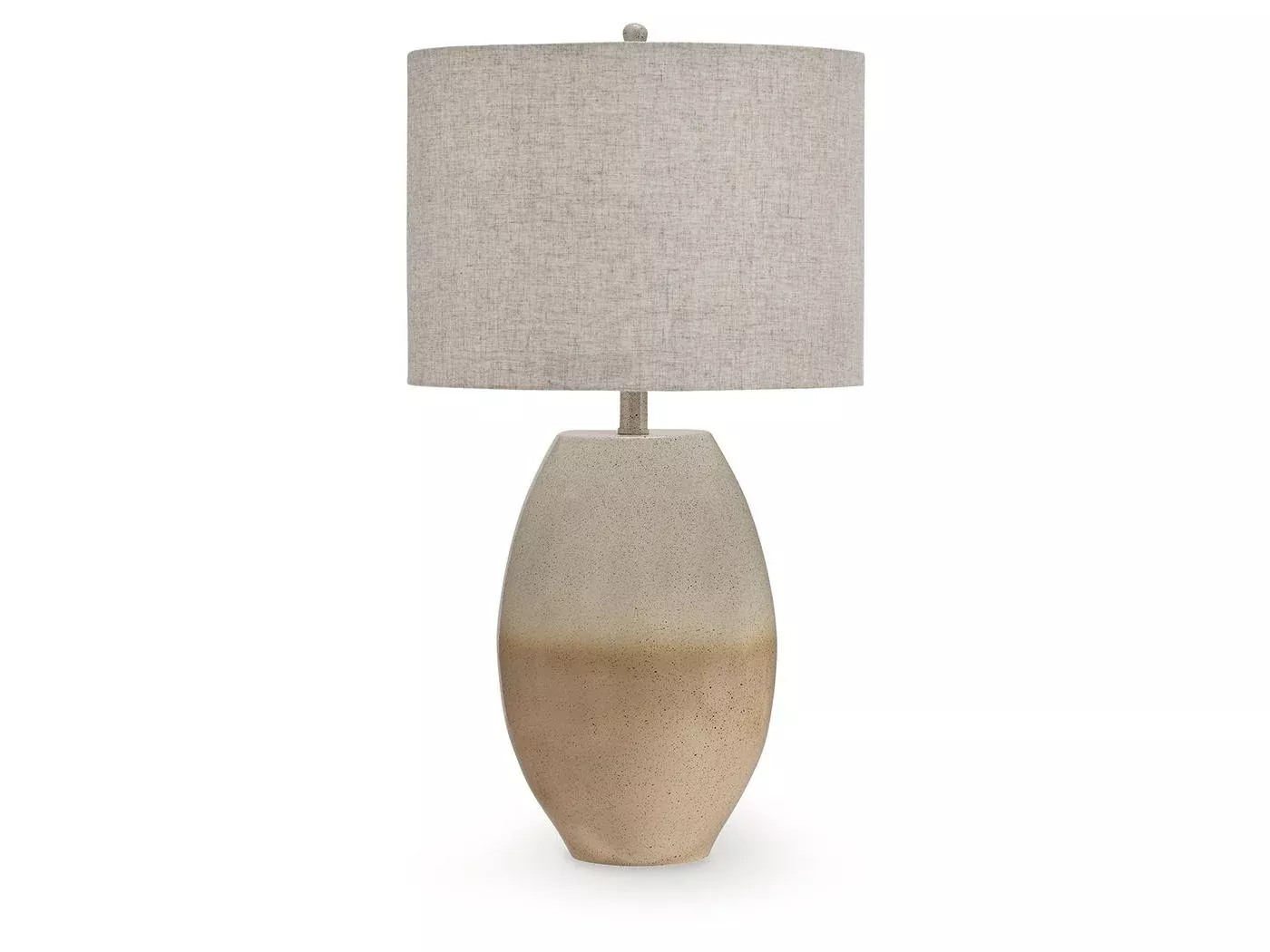 Linas - Metal Table Lamp - Cream / Beige