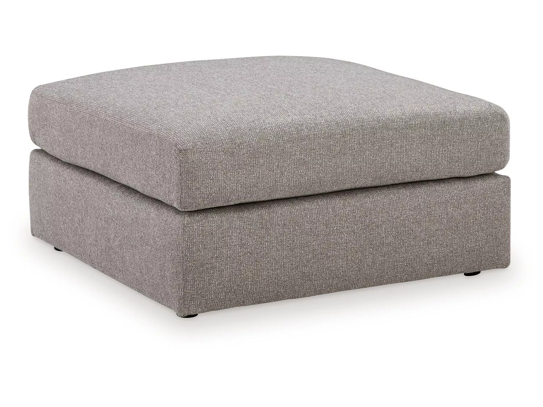 Lindon - Oversized Accent Ottoman - Smoke