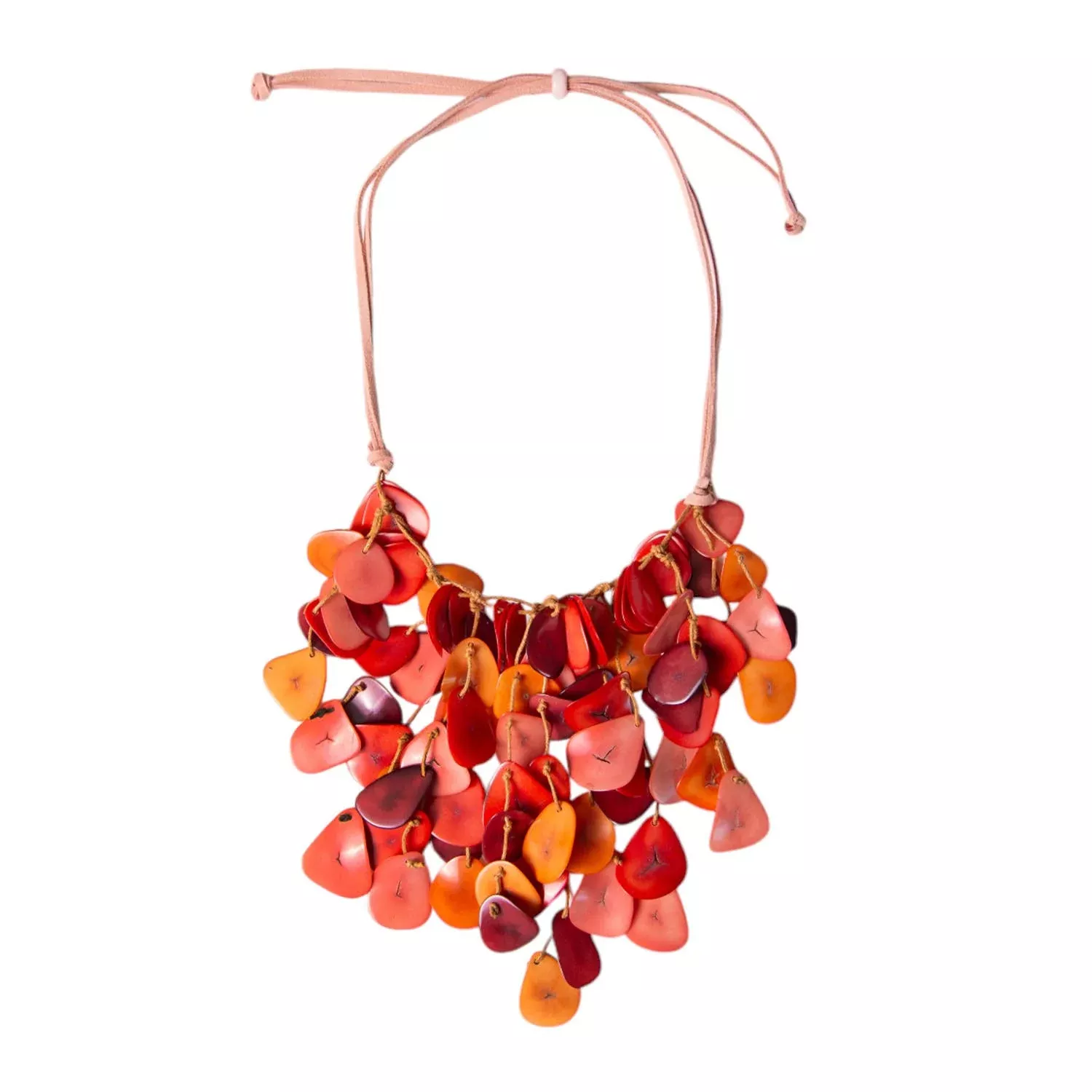 Lluvia Necklace-Organic Tagua Jewelry