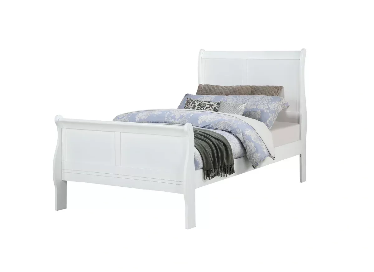 Louis Philip Sleigh Bed
