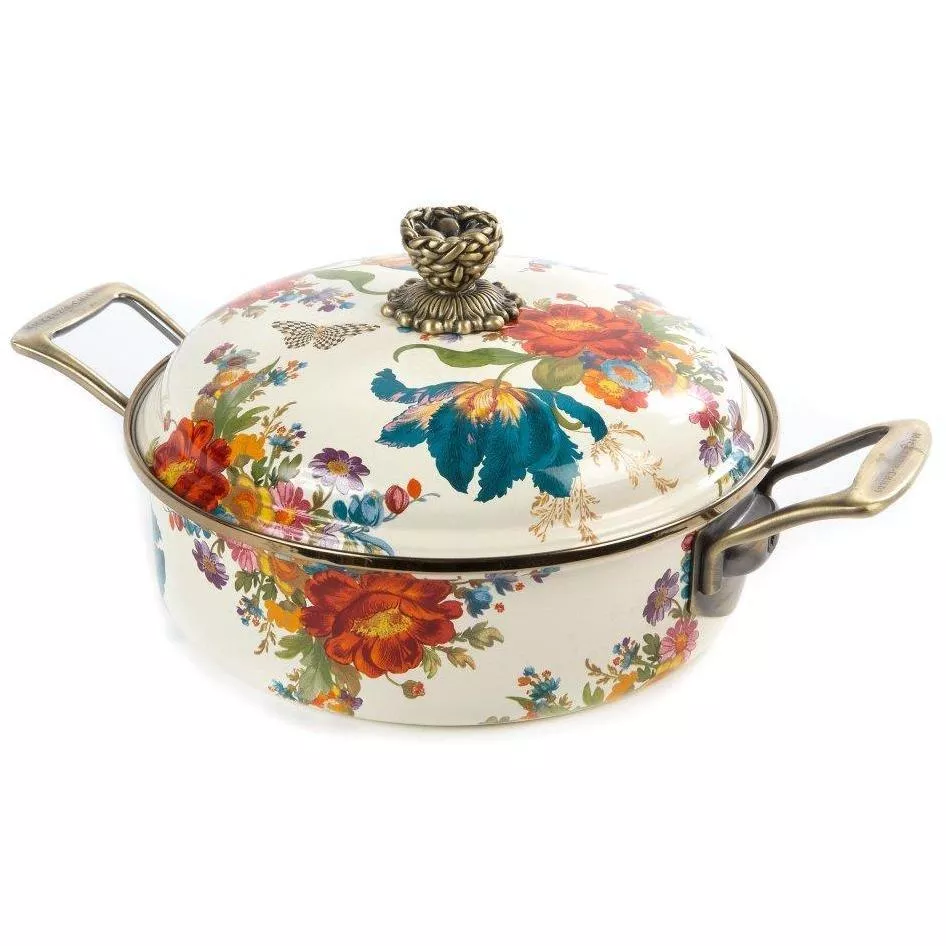 MacKenzie Childs Flower Market 3 Quart Casserole