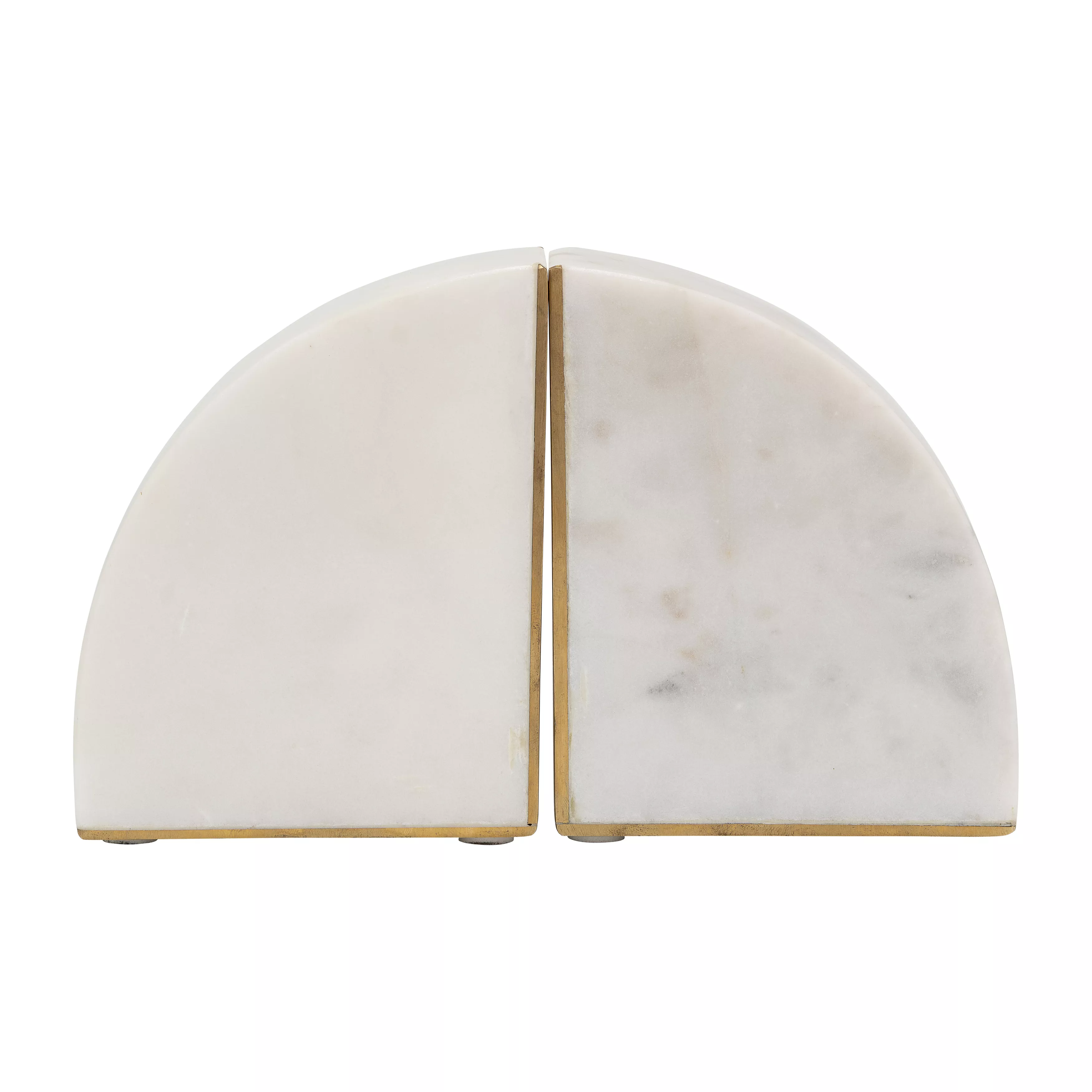 Marble, S/2 5" Pie Bookends