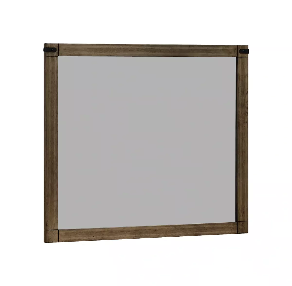 Matteo Weathered Gray Finish Mirror
