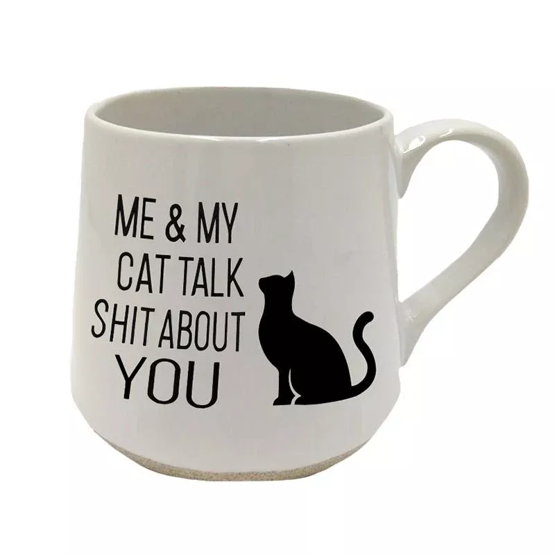 Me & My Cat - Fat Bottom Mug