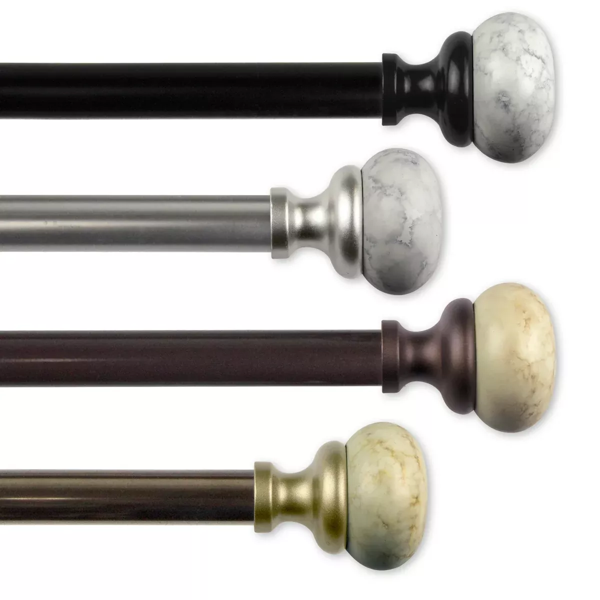 Merlyn 13/16" Single Curtain Rod