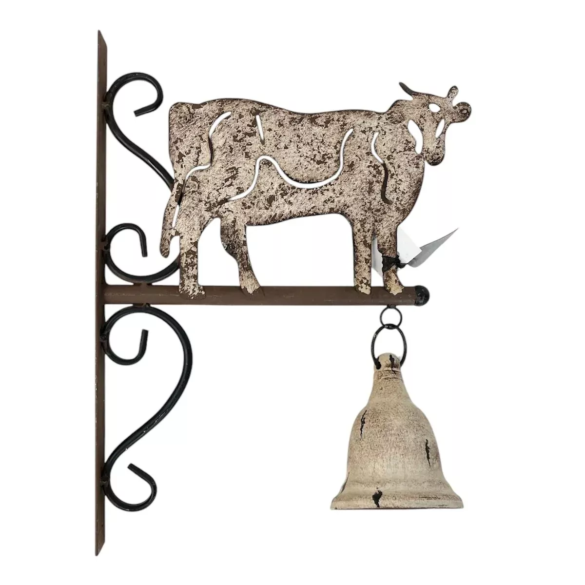 Metal Bell With Cow