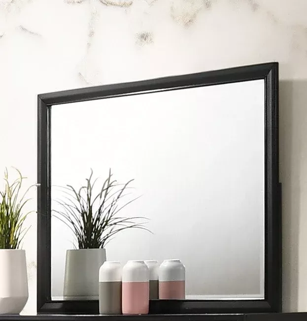 Micah Mirror In Black