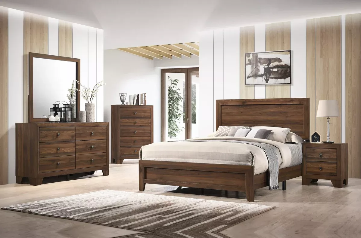 Millie Brown Cherry Bedroom Suites B9250
