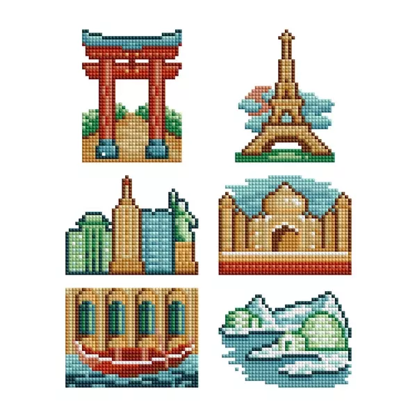 Mini Dazzles™ - Around the World Part 1