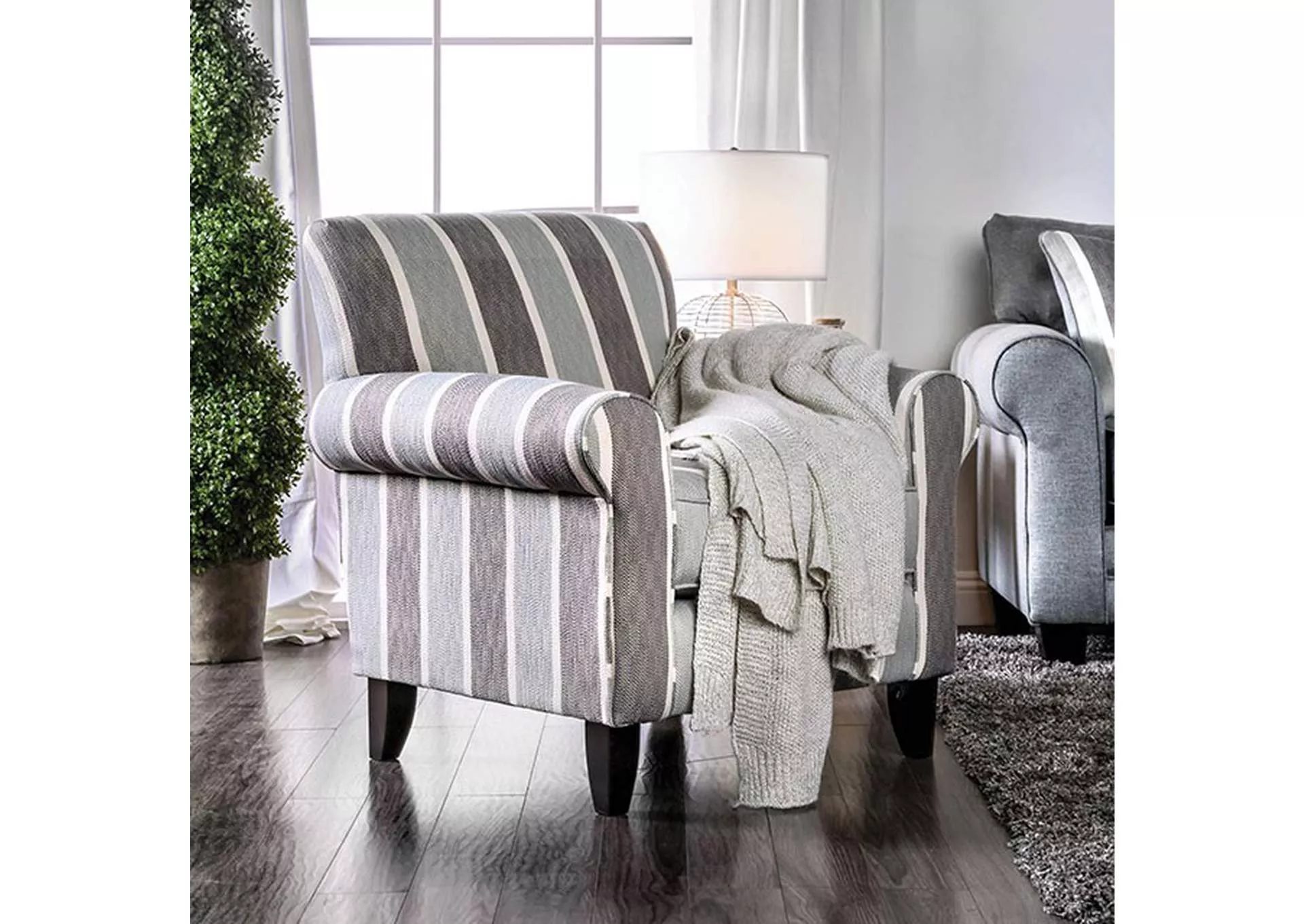 Misty - Stripe Chair