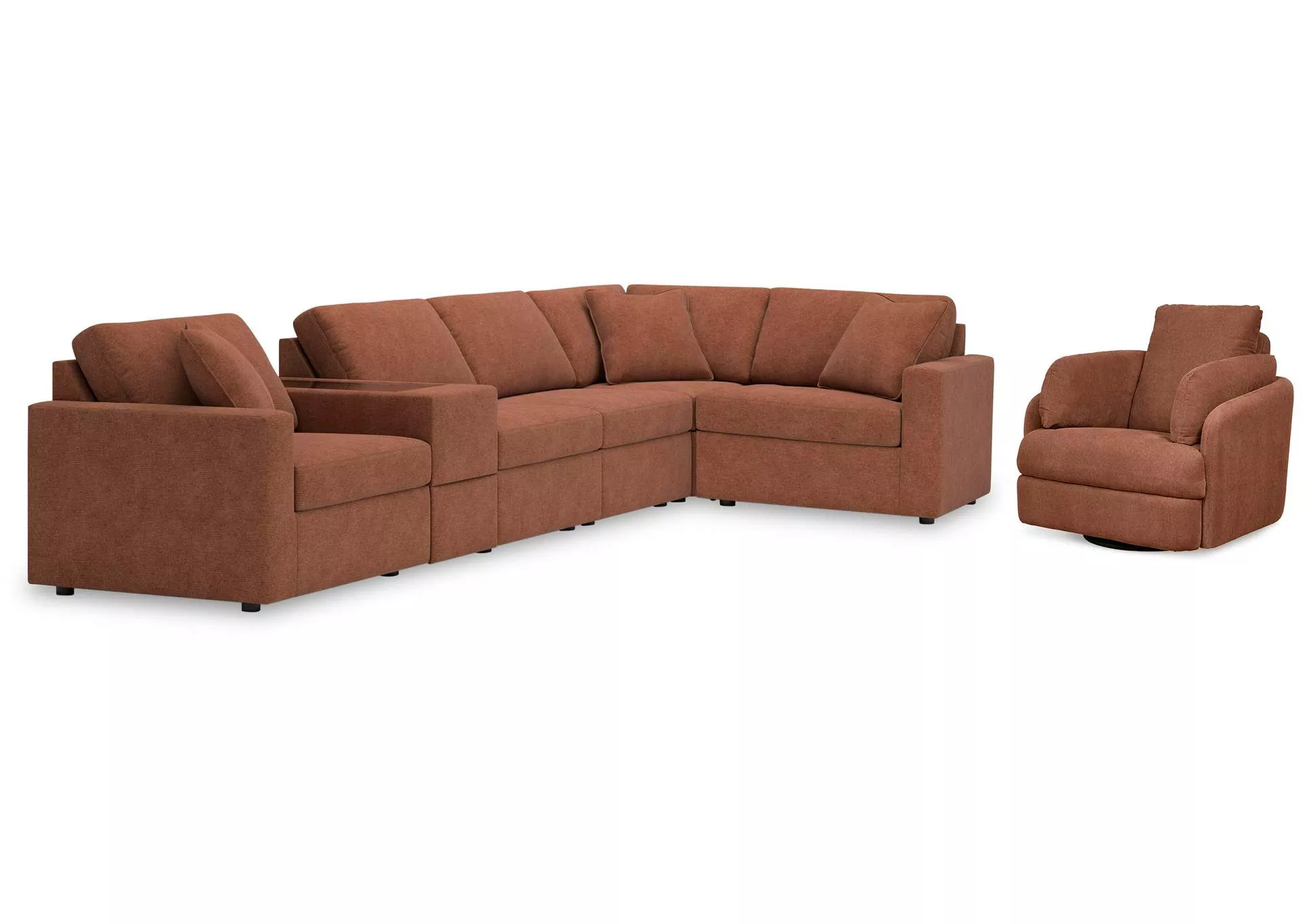 Modmax 6-Piece Sectional with Recliner