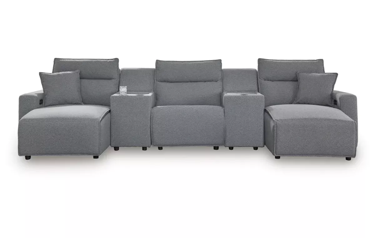 Modmax II 5-Piece Power Reclining Sectional with Chaise