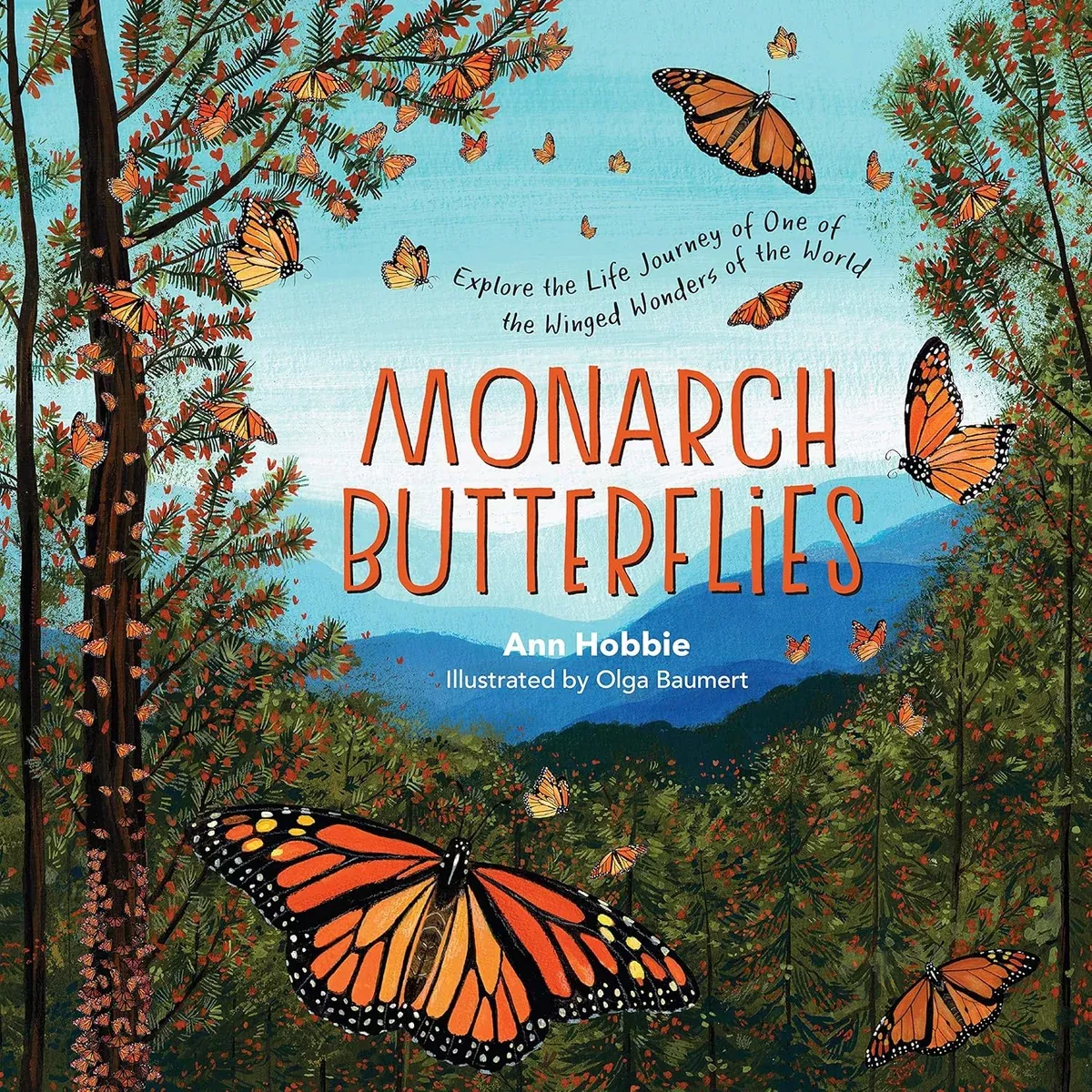 Monarch Butterflies - Hardcover Book