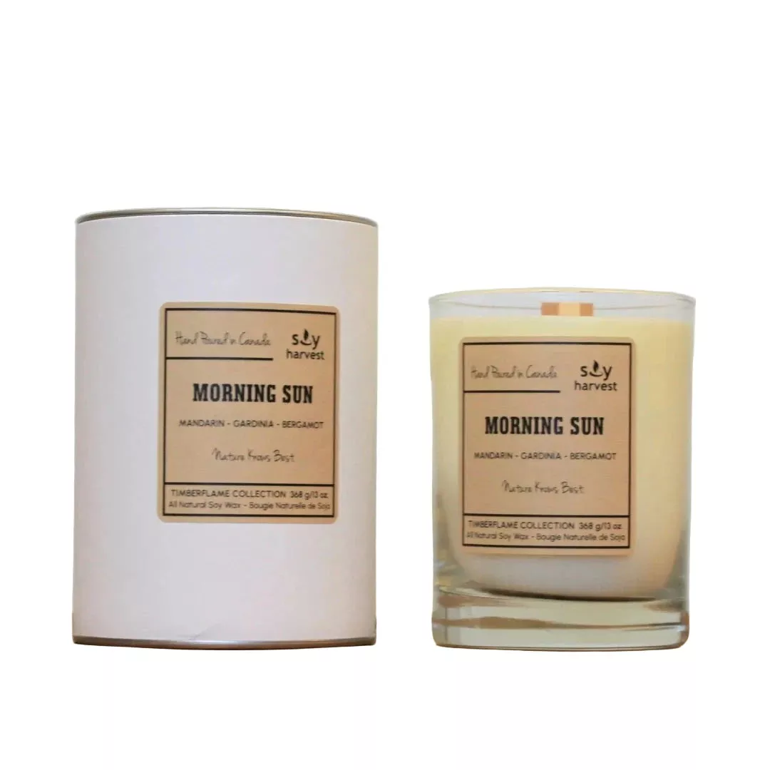 Morning Sun Timberflame Candle