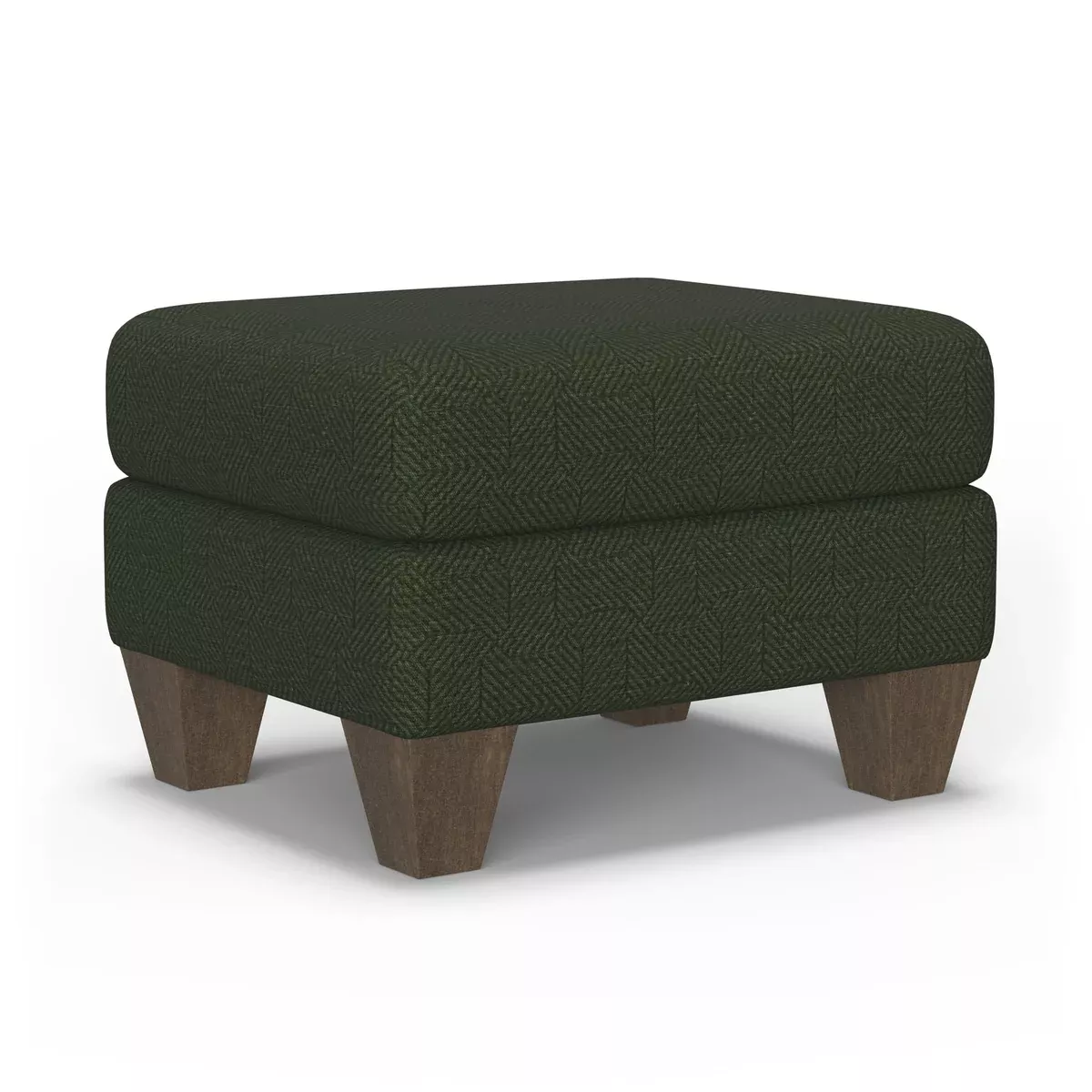 Moxy - Fabric Ottoman, Square Tapered Legs