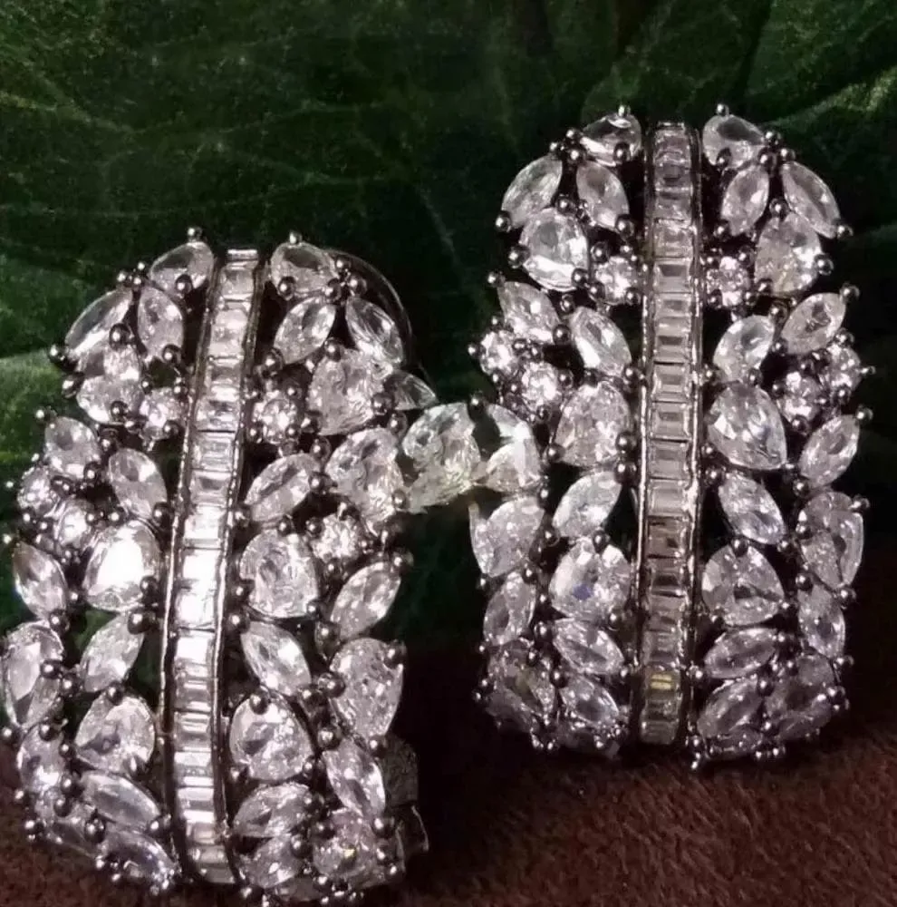 Multi Shine Oxidized Earrings