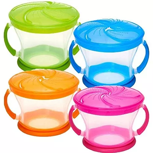 Munchkin Snack Catcher, 9 Ounce, 4-Count