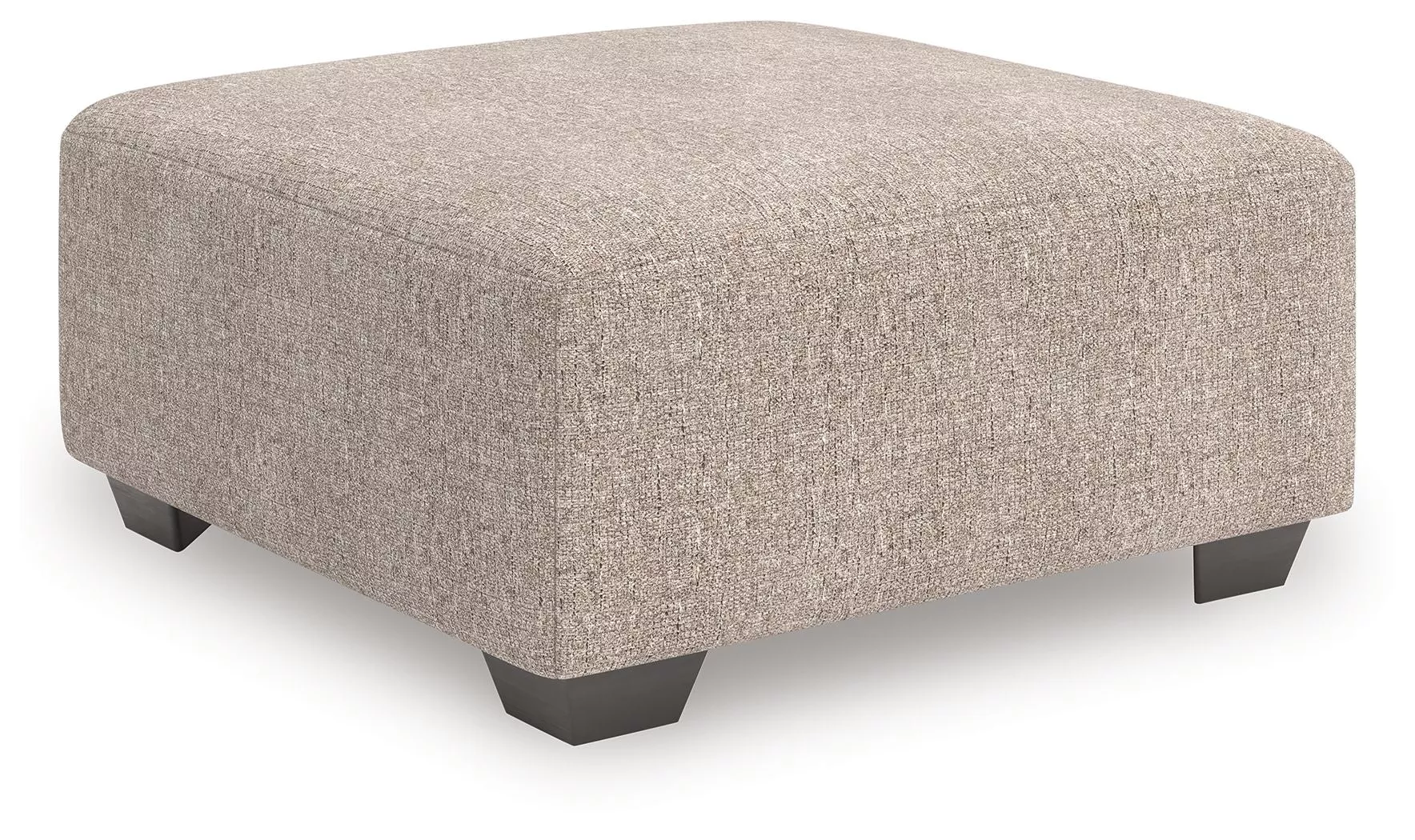 Newellen - Oversized Accent Ottoman - Beige