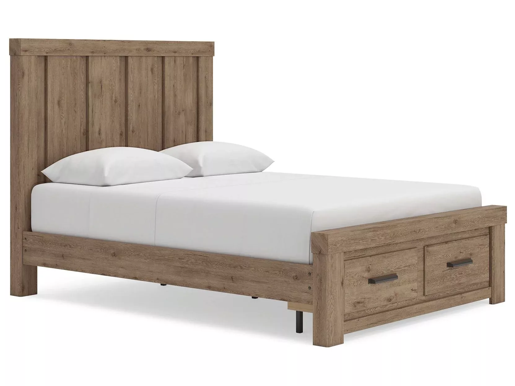 Oliandon - Panel Storage Bed
