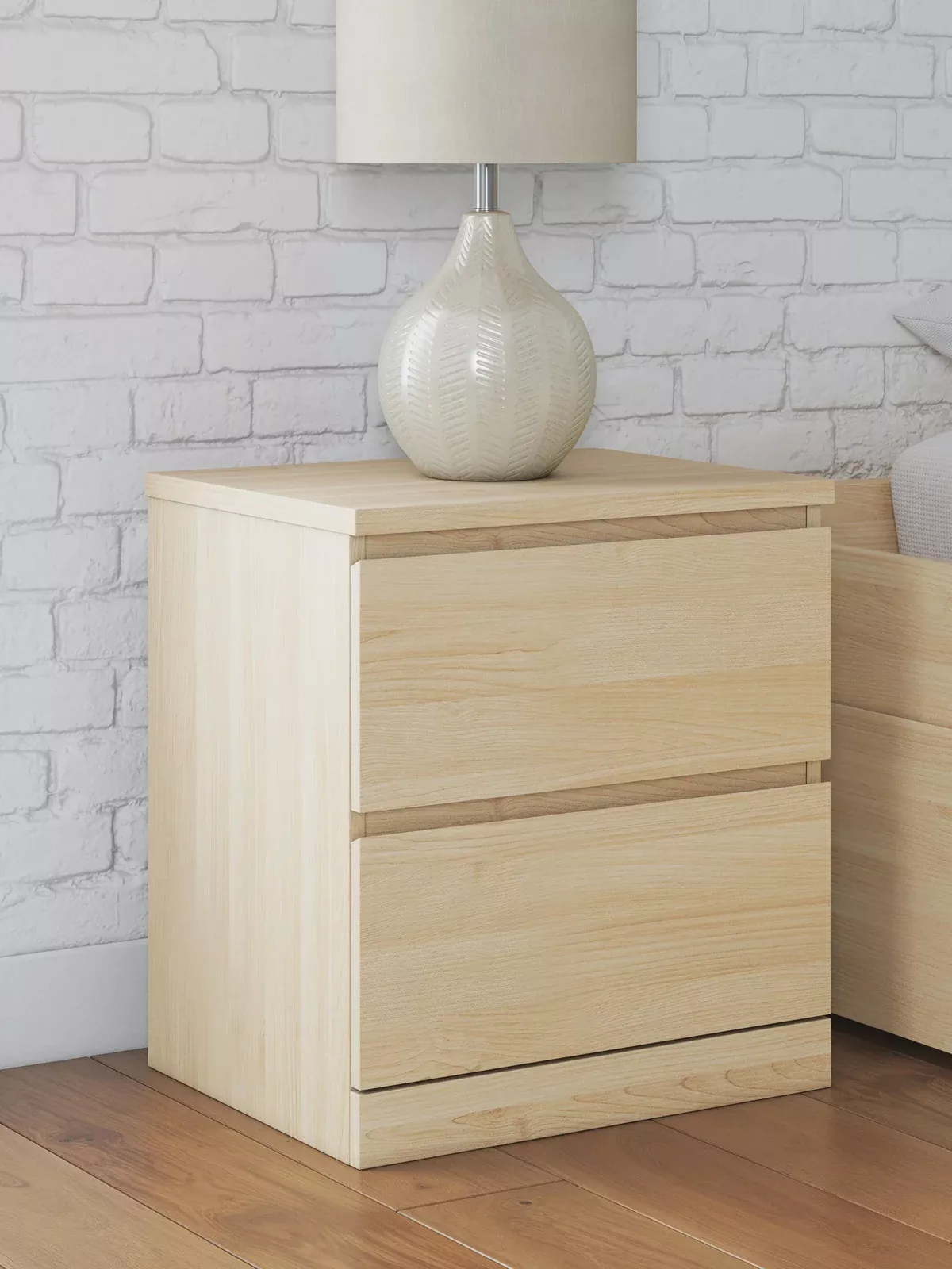 Onita Two Drawer Night Stand