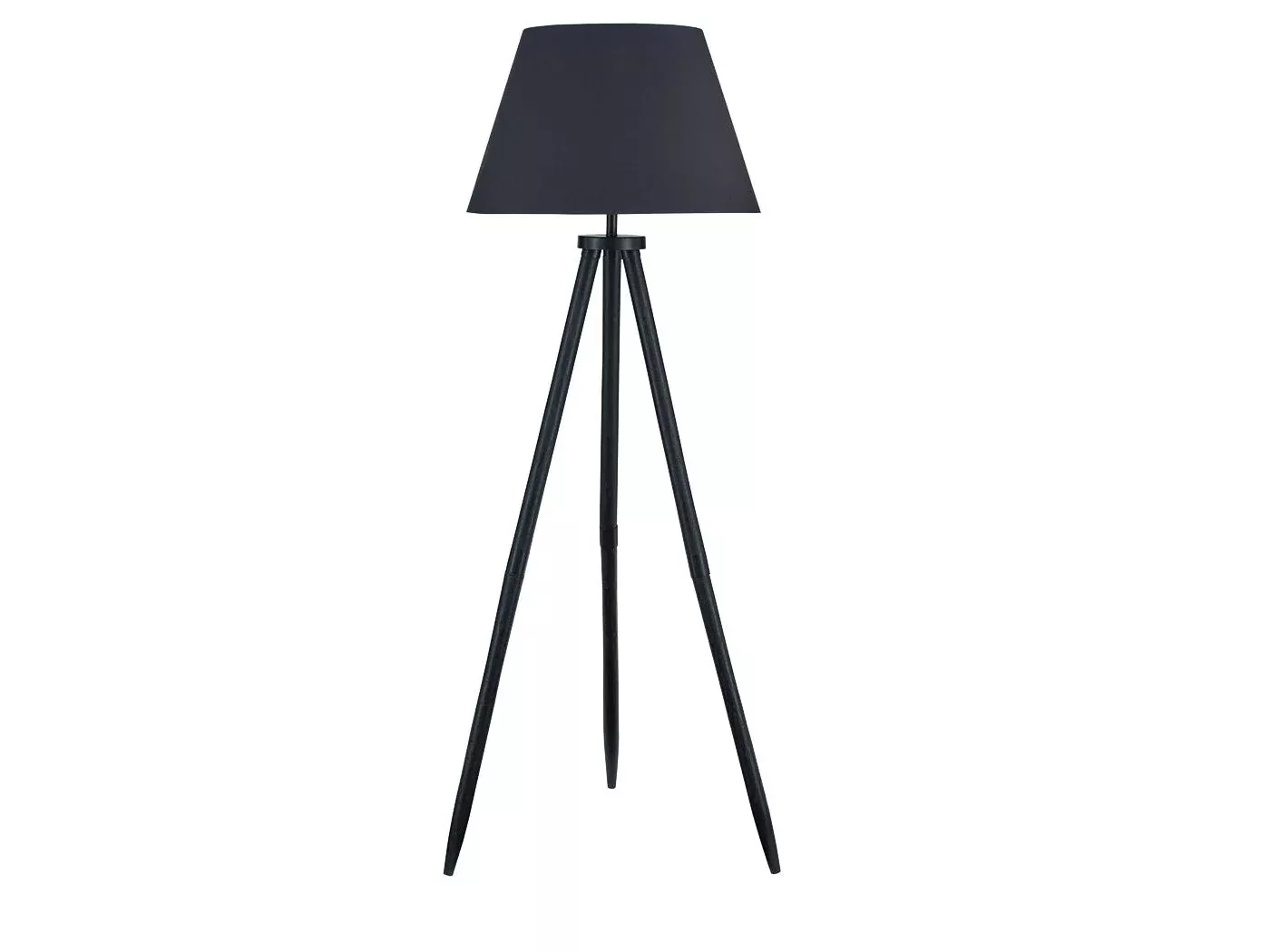 Orhan - Wood Floor Lamp - Black