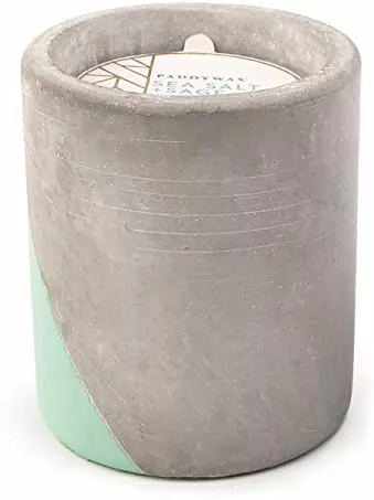 Paddywax Candles Soy Wax Blend Candle in Concrete Jar