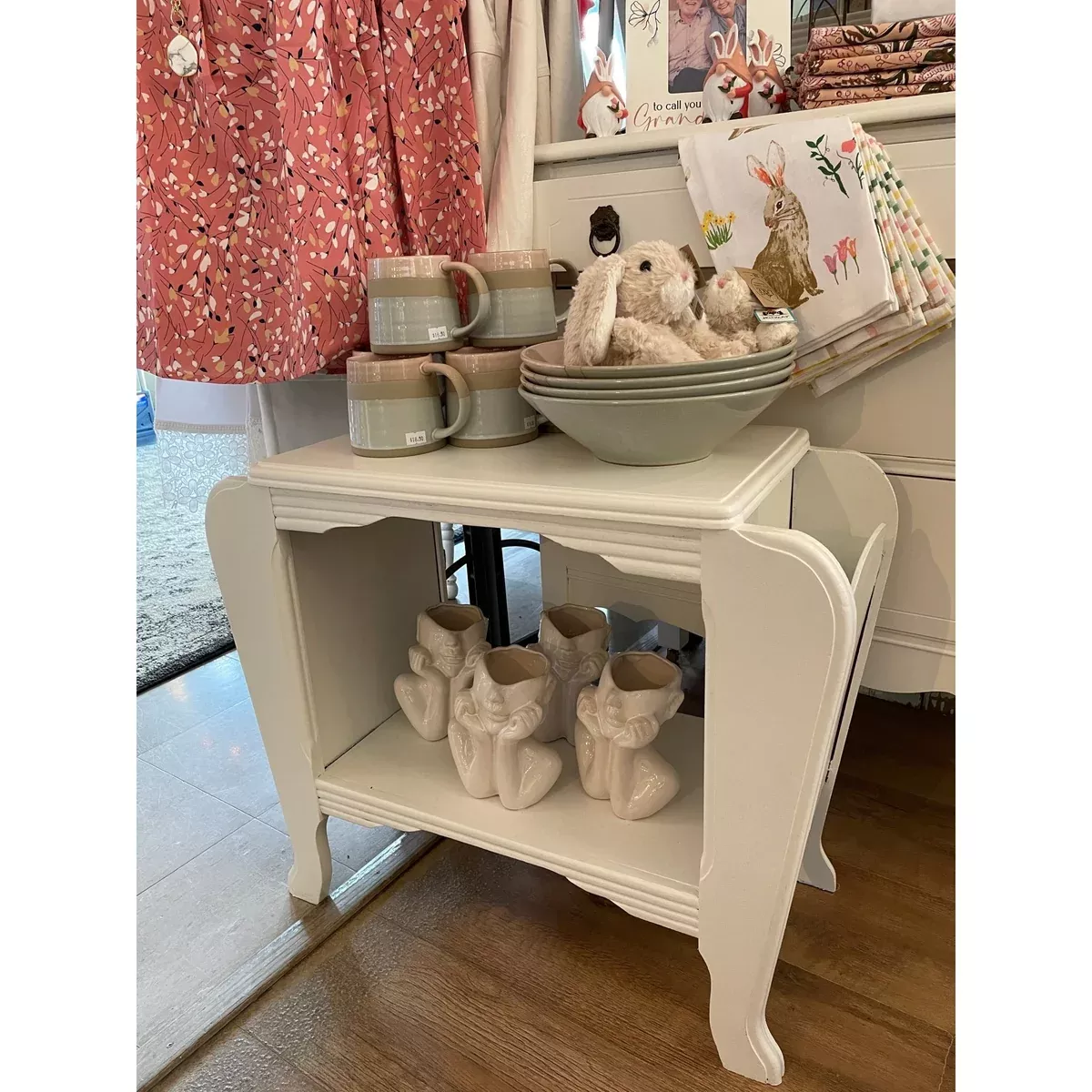 Painted Magazine Table