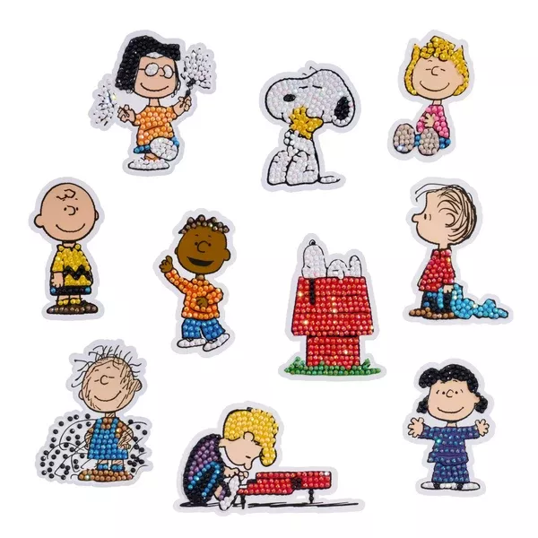 Peanuts™ Diamond Painting Stickers (Set of 10)