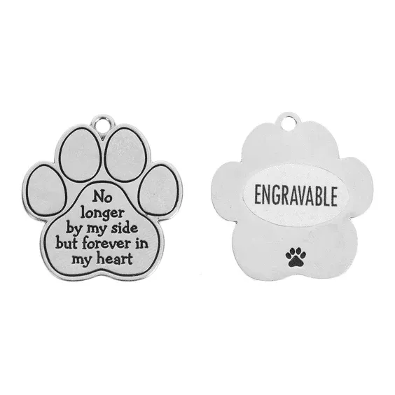 Pet Memorial- Paw Pocket Charm