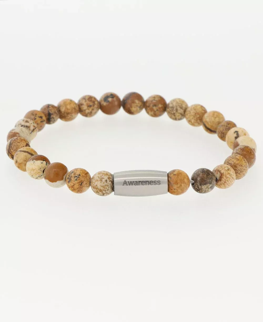 Picture Jasper Gemstone Bracelet