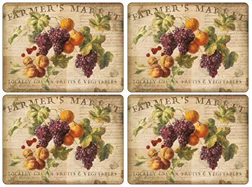 Pimpernel Abundant Fall Collection Placemats - Set of 4