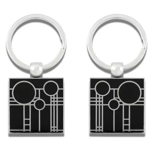 Playhouse Black Key Ring by Frank Lloyd Wright for Acme Studio