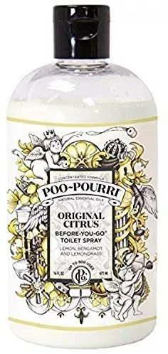 Poo-Pourri Before-You-Go Toilet Spray 16-Ounce Refill Bottle