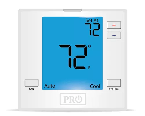 PRO1 T751 Universal Non-Programmable Thermostat for PTACs
