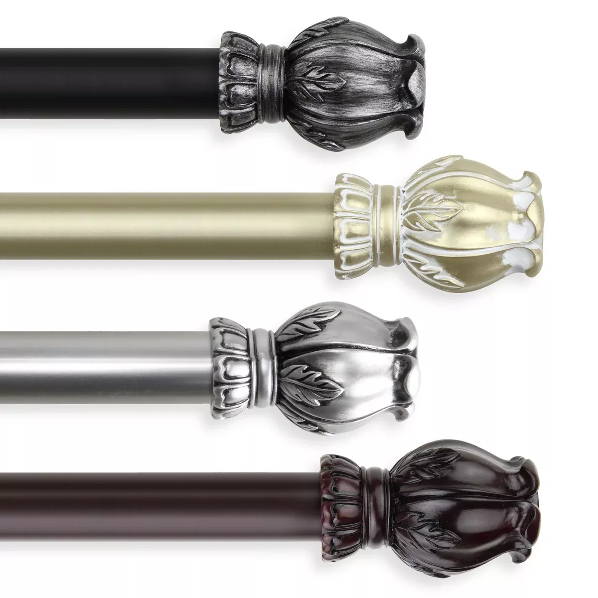 Regent 1" Single Curtain Rod