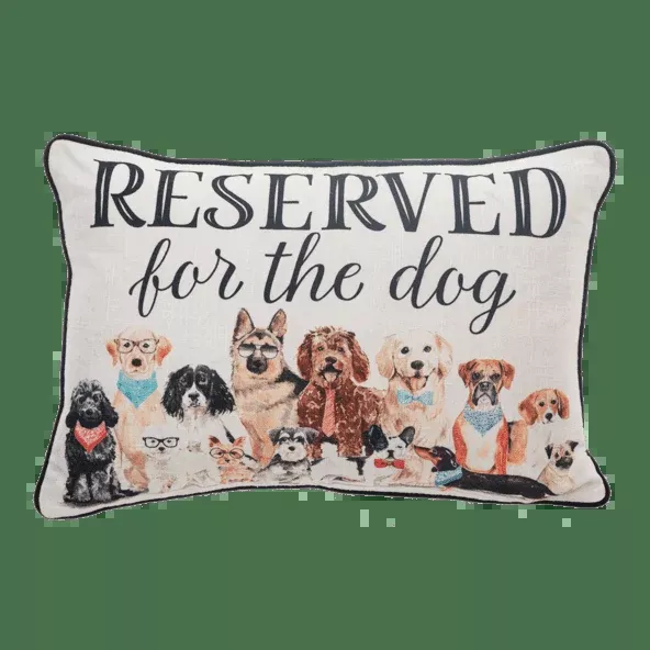 Reserved For The Dog - Lumbar Pillow