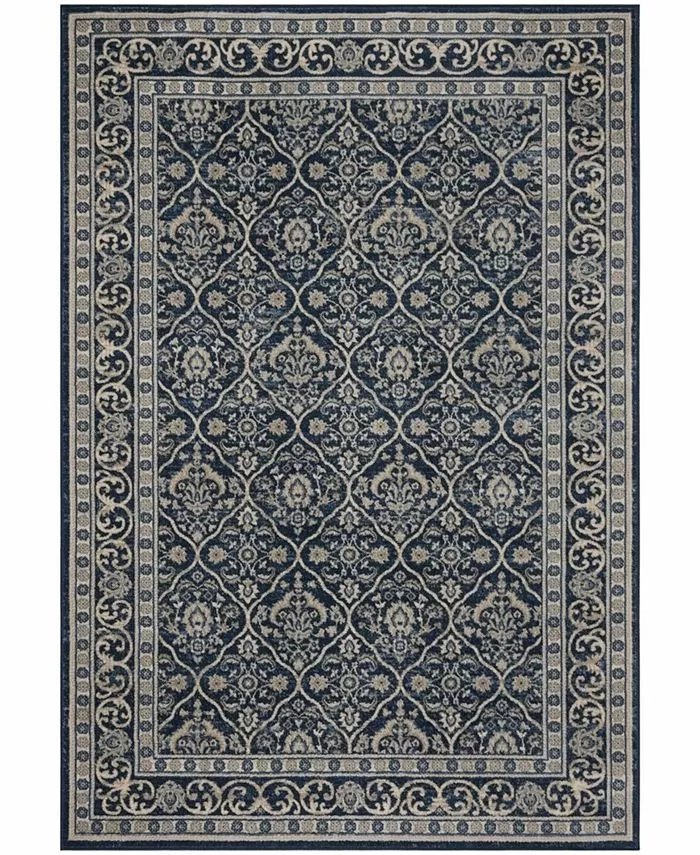 Safavieh Brentwood Navy And Light Gray 8′ X 10′ Sisal Weave Area Rug