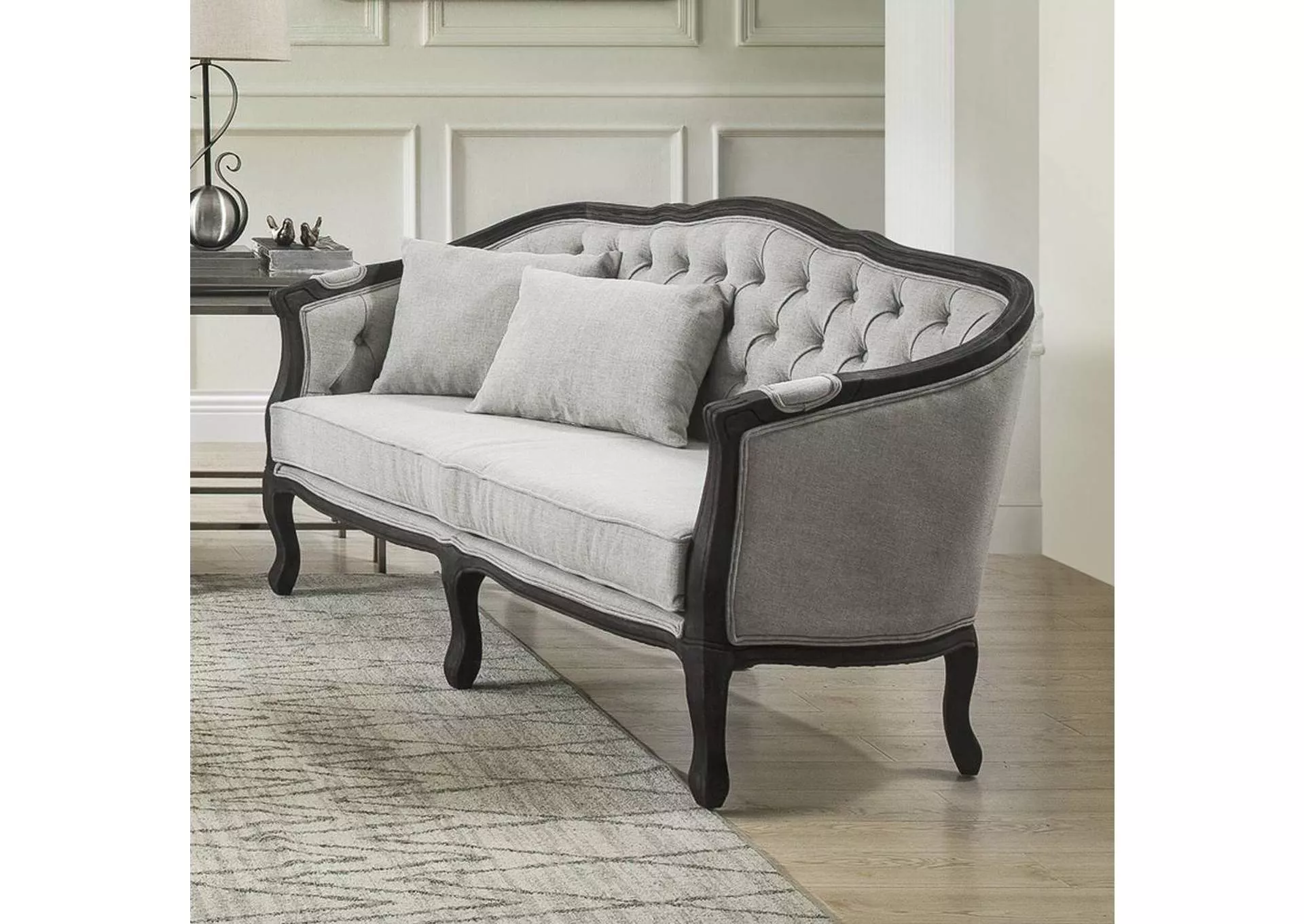 Samael Loveseat with 2 Pillows