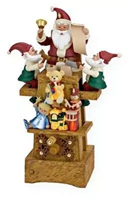 Santa's Jolly Workshop 2009 Hallmark Ornament
