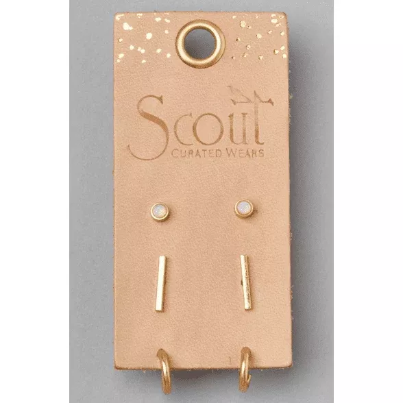 Scarlett Stud Trio
